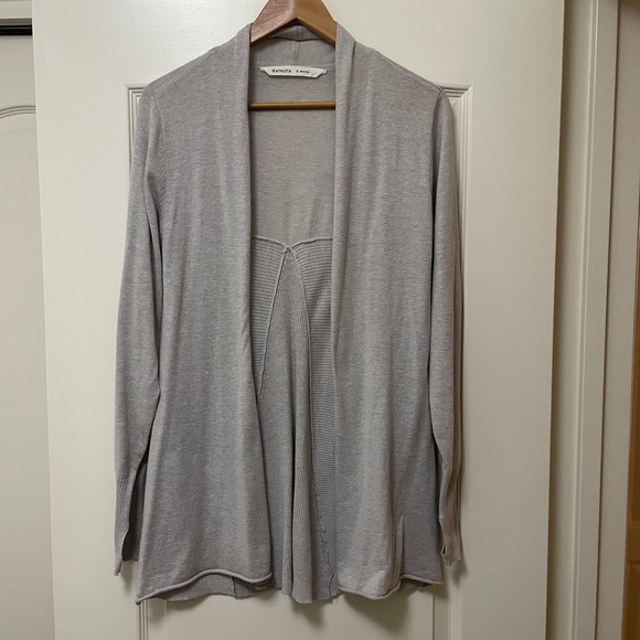 Athleta Sweaters - Athleta Gray Open Cardigan